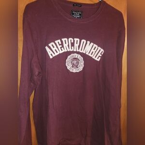 Abercrombie mens long-sleeved tee